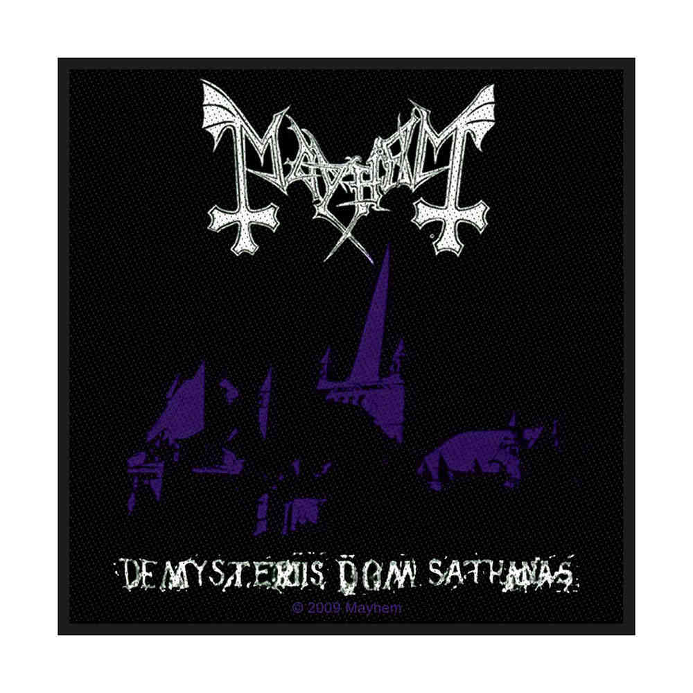 Mayhem - De Mysteriis Dom Sathanas Patch - Zwart